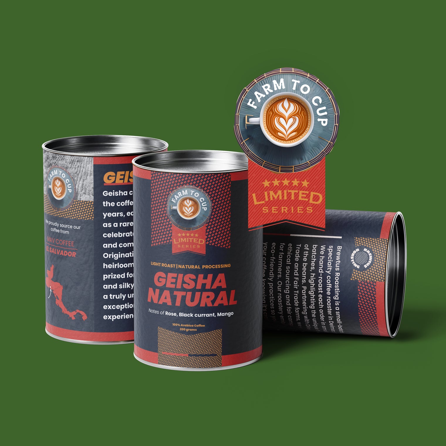 El Salvador Farm to Cup Geisha