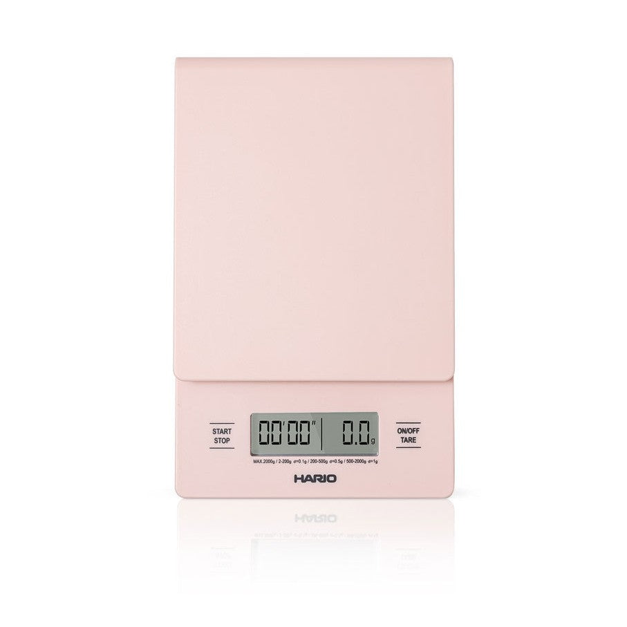 Hario V60 Drip Scale and Timer - Matte Pink