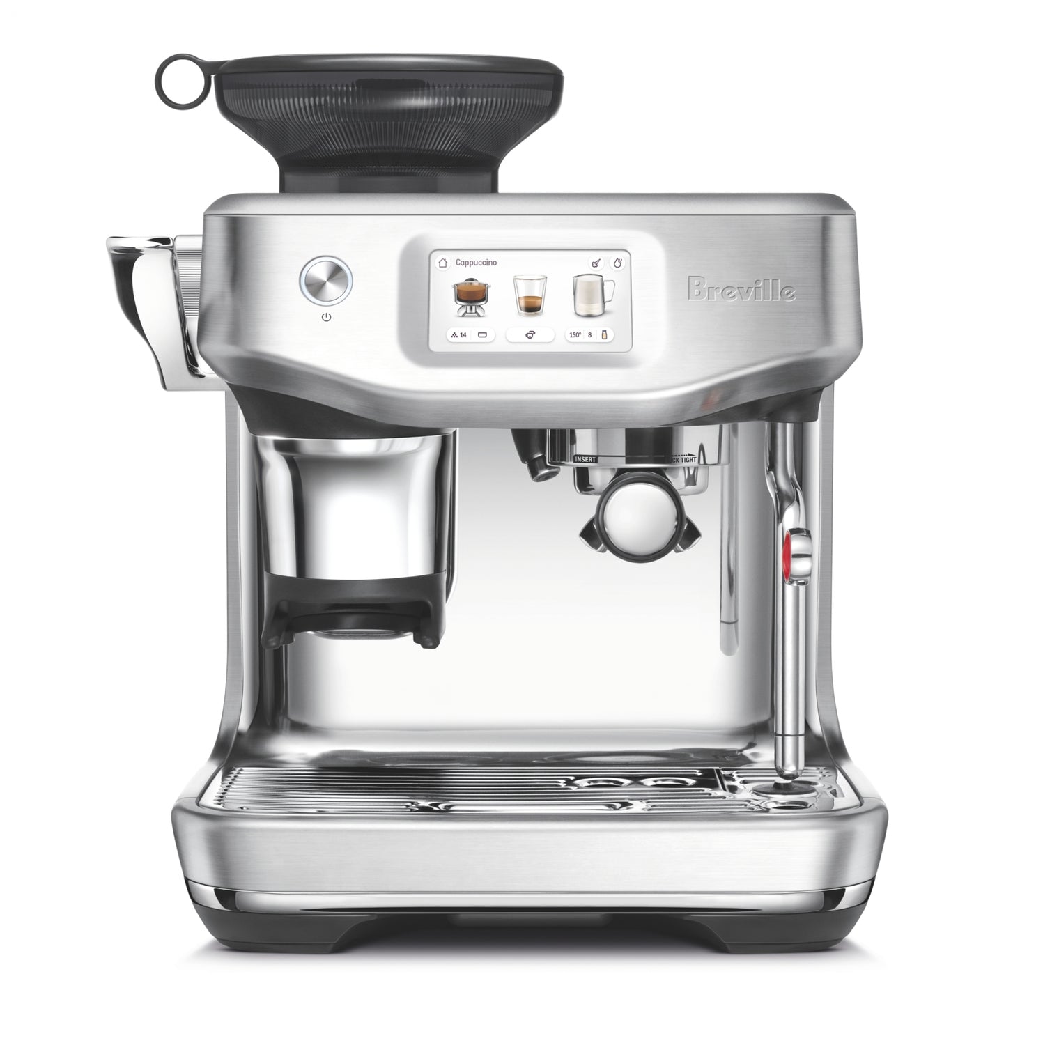 Breville Barista Touch Impress Espresso Machine BES881BSS, Brushed Stainless Steel