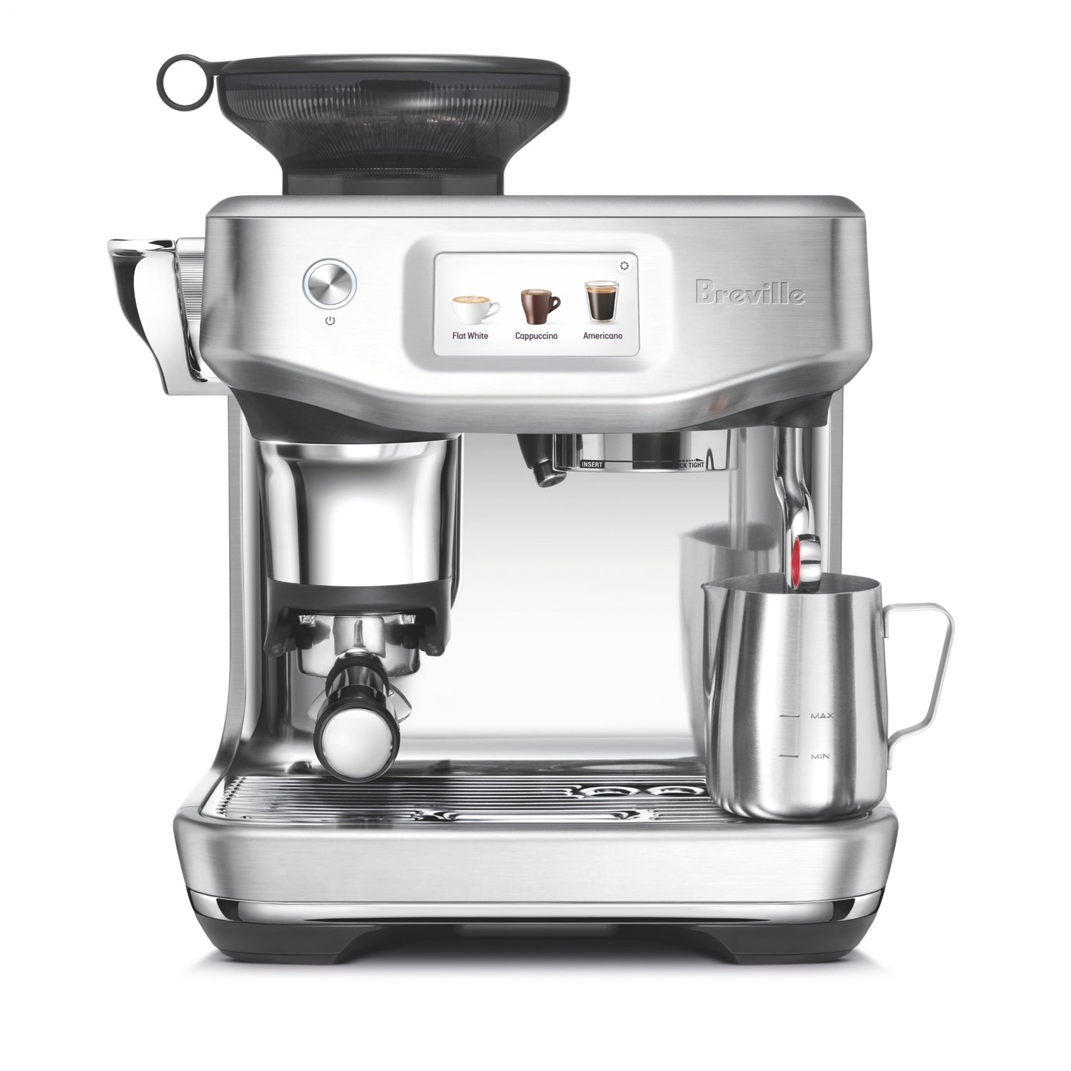 Breville Barista Touch Impress Espresso Machine BES881BSS, Brushed Stainless Steel