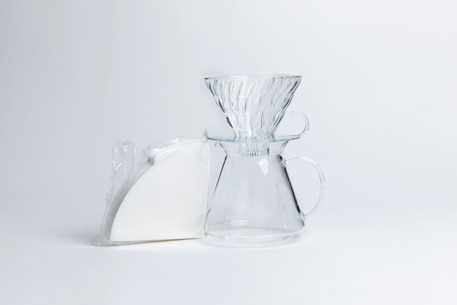 Hario V60 "Simply" Glass Pour Over Kit