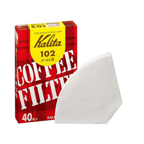 Kalita 102 White Paper Coffee Filters - 40ct - Thumbnail 5