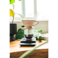 Kalita MINO Ceramic Dripper 185 - Sand Brown