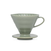 V60 Ceramic Coffee Dripper 02 - Oil Green